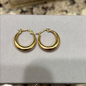 Classic Gold Hoop Earrings